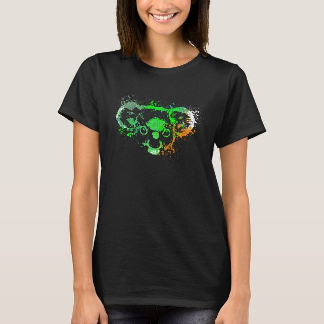 Splash Koala Bear T-Shirt (Vorderseite)