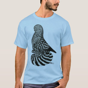Splash Muffed Tumbler Taube T-Shirt