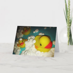 "Splash-Splash-Geburtstagskarte" Karte