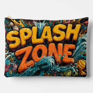 "Splash Zone" Lebhafte und spielerische Grafikkuns Zubehörtasche
