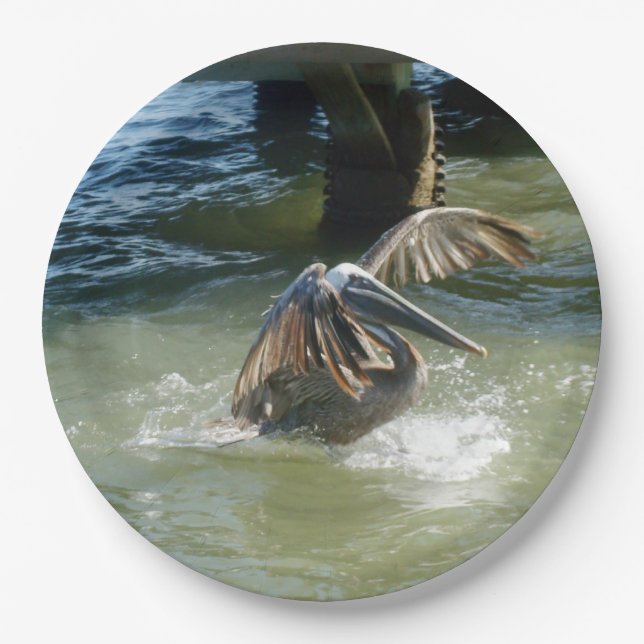 Splashdown Pappteller (Vorderseite)