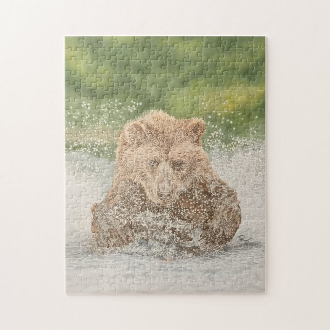 Splashing Bear (Vertikal)