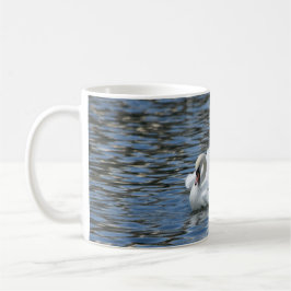 Splashing Swan auf Tasse