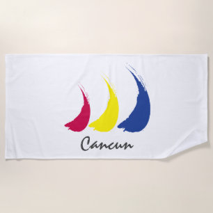 Splashy Sails_Paint-The-Wind_Cancun Strandtuch