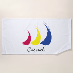 Splashy Sails_Paint-The-Wind_Carmel Strandtuch