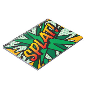 SPLAT Fun Retro Comédie Livre Pop Art