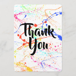 Splattered danke zu kardieren