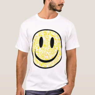 Splattered Smile Face T-Shirt