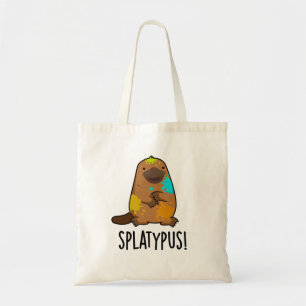 Splatypus Funny Animal Platypus Pub Tragetasche