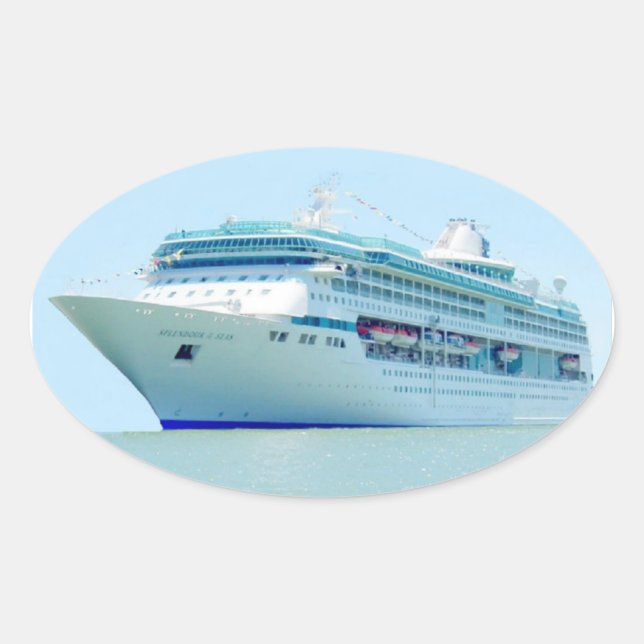 Splendid Cruise Ship Sticker (Vorderseite)