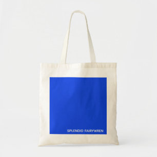 Splendid Fairywren Blue Color Name Tragetasche
