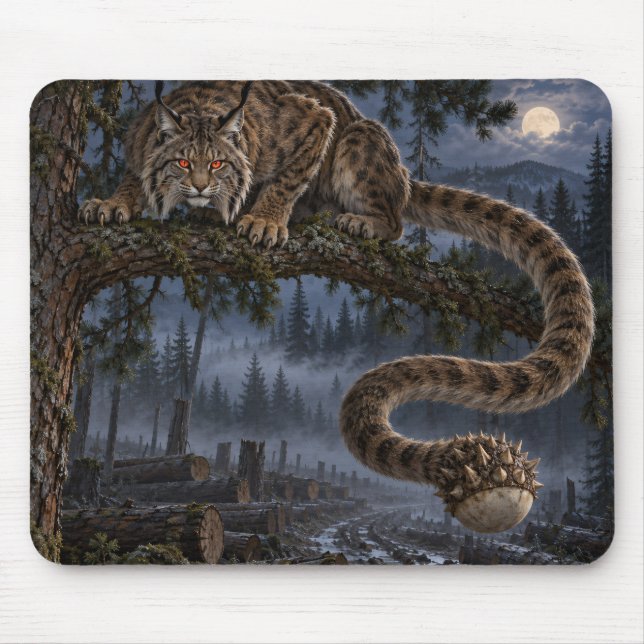 Splinter Cat Kryptid-Mauspad - Paranormal  Mousepad (Vorne)