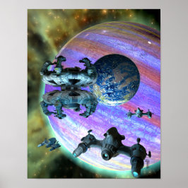 Splinterpermutationen V 2.1 (11"x14") Art Print Poster