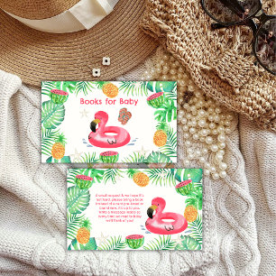 Splish Splash Beach Pool Bücher Für Baby Shower Begleitkarte
