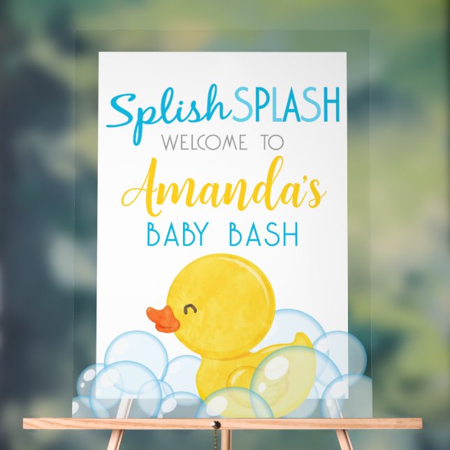 Splish Splash Bébé Bassin en caoutchouc Accueil (Neutre)