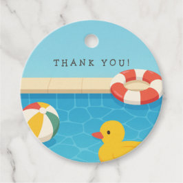 Splish Splash ist ein Baby Bash Baby Shower Geschenkanhänger