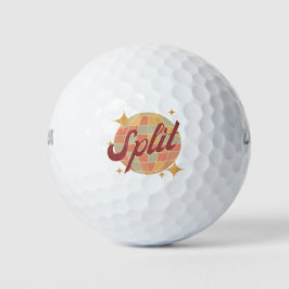 Split City Croatia Retro Golfplatz Golfball