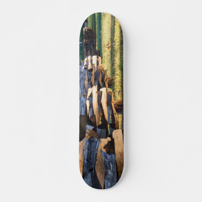 Split-Eisenbahnzaun Skateboard (Vorne)