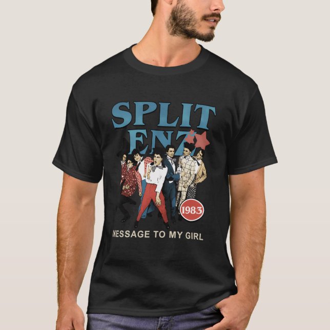 Split Enz T-Shirt (Vorderseite)