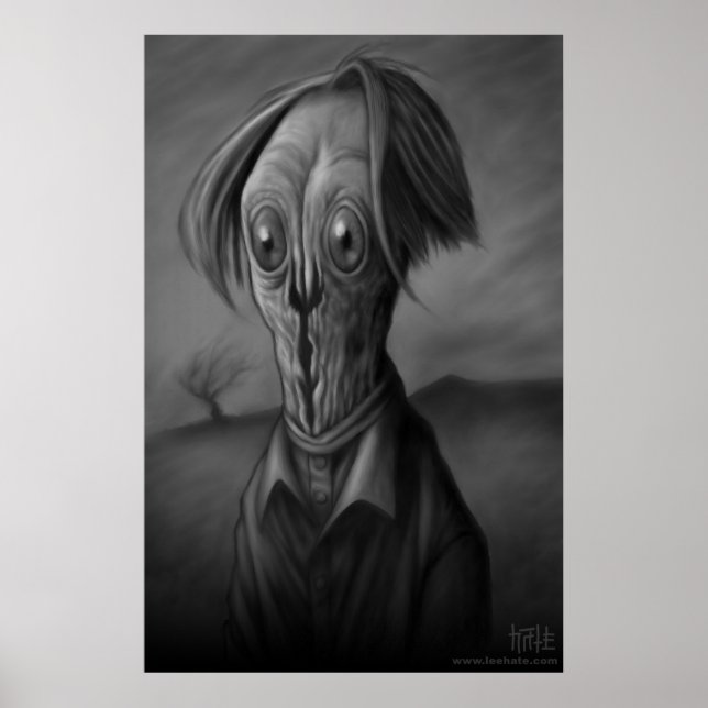 Split Face Poster (Vorne)