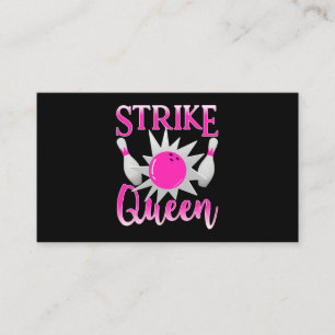 Split Happens für Puppen mit Balls Strike Queen Bo Visitenkarte
