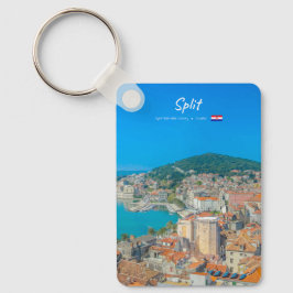 Split, Kroatien - Coastal City Classic Schlüsselanhänger
