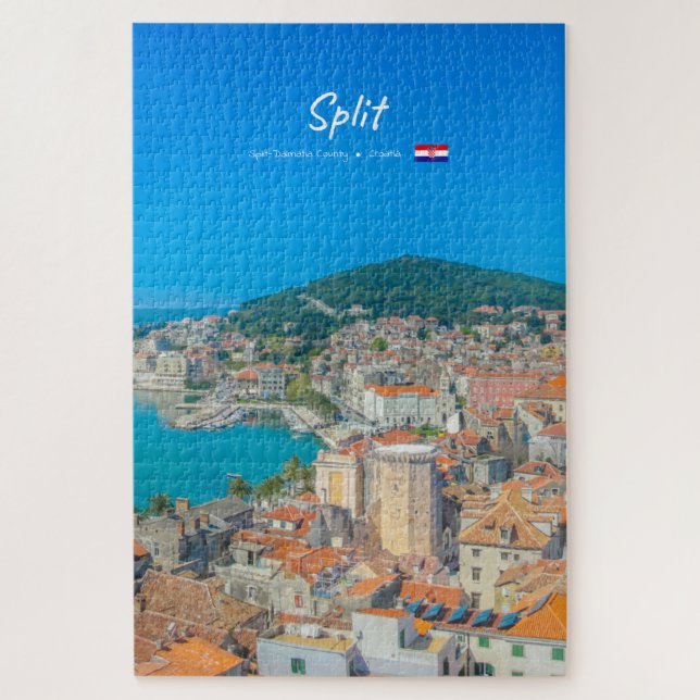 Split, Kroatien - Küstenstadt (Vertikal)