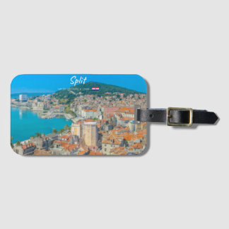Split, Kroatien - Küstenstadt Gepäckanhänger