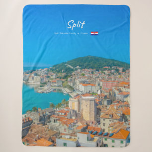 Split, Kroatien - Küstenstadt Sherpadecke