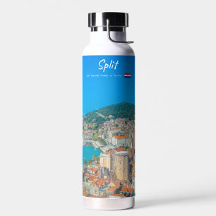 Split, Kroatien - Küstenstadt Trinkflasche