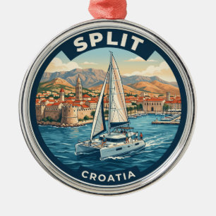 Split Kroatien Ornament Aus Metall