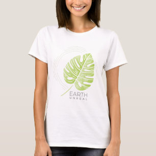 Split-leaf Philodendron Illustration T - Shirt