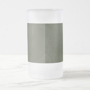 Split Moss Green Mattiert Bierart Tasse - individu
