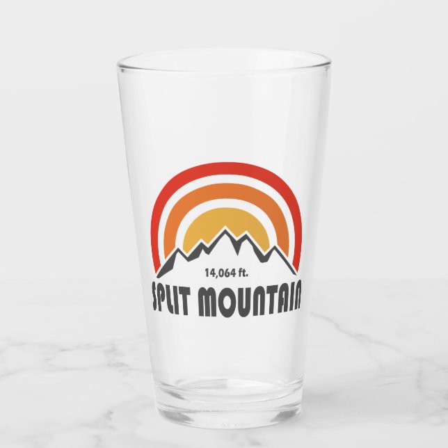 Split Mountain California Glas (Vorderseite)