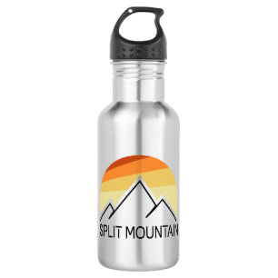 Split Mountain California Retro Edelstahlflasche