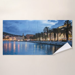 Split Promenade in Kroatien Badehandtuch