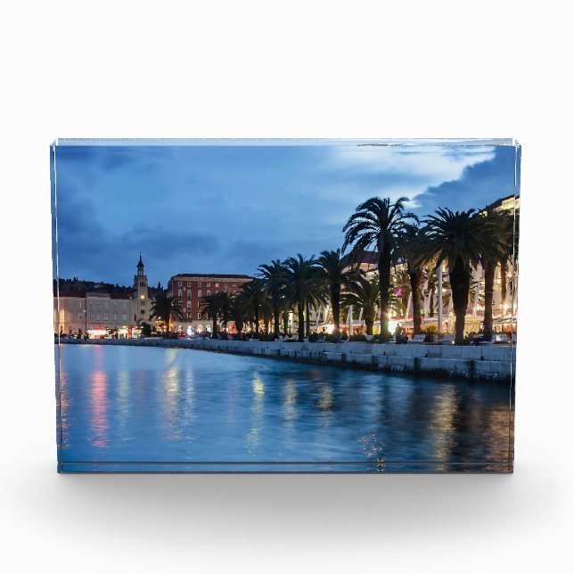 Split Promenade in Kroatien Fotoblock (Vorderseite)