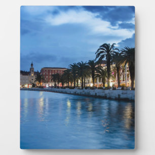 Split Promenade in Kroatien Fotoplatte