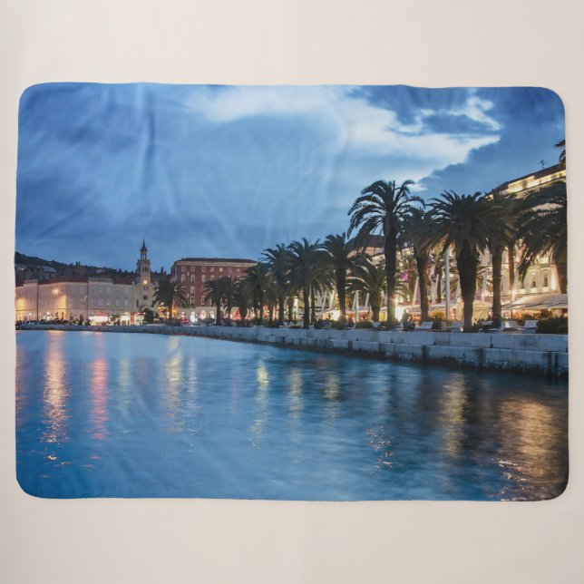 Split Promenade in Kroatien Sherpadecke (Vorderseite (Horizontal))