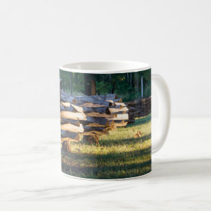Split Rail Fence Coffee Tasse