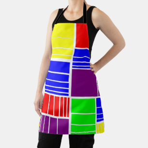 Split Rechtecke Schürze