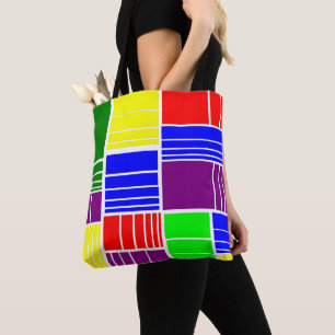 Split Rechtecke Tasche
