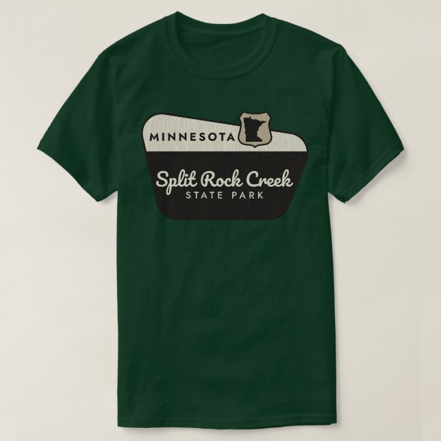 Split Rock Creek Staat Park Minnesota T-Shirt (Design vorne)