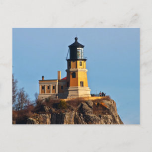 Split Rock Leuchtturm Minnesota Postkarte