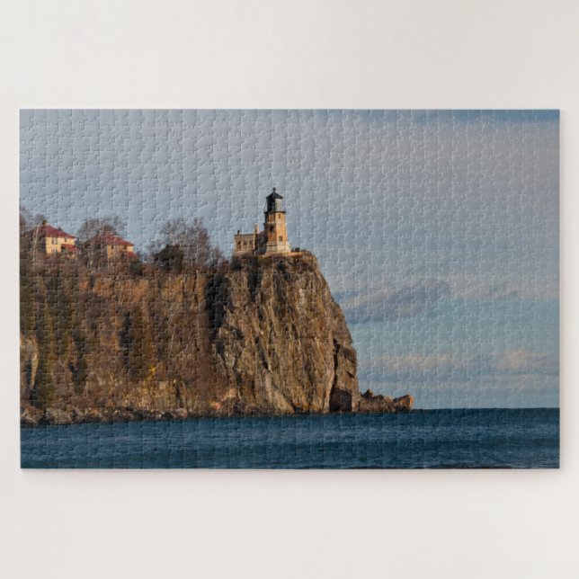 Split Rock Leuchtturm Minnesota Puzzle (Horizontal)