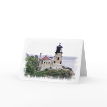 Split Rock Lighthouse Minnesota Foto Note Card