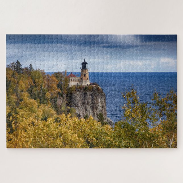 Split Rock Lighthouse Minnesota Jigsaw Puzzle (Horizontal)