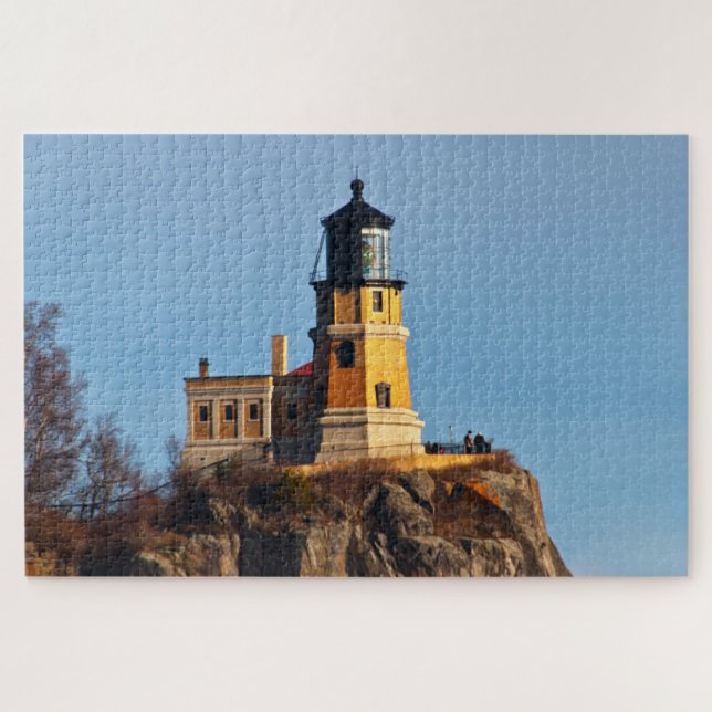 Split Rock Lighthouse Minnesota Jigsaw Puzzle (Horizontal)