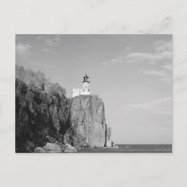 Split Rock Lighthouse Postkarte (Vorderseite)