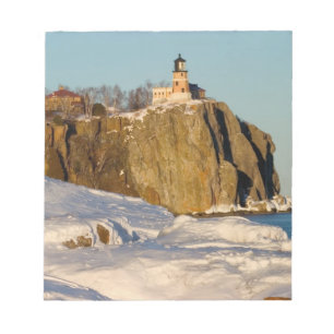 Split Rock Lighthouse Staat Park am See Notizblock